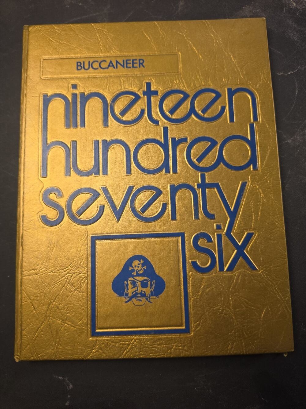 Vintage 1976 Buckatunna High School Yearbook Mississippi MS "The Buccaneer"...